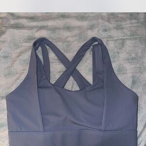 lululemon athletica Cross-Back Sports Bra - Gray
